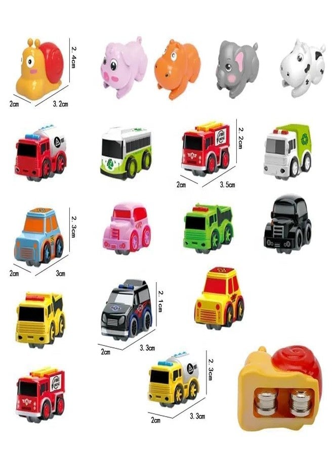 GEMCZA Ferris Wheel & ElevatorCar Adventure- 4 Level Parking with Light -Music & 14 Mini Cars & Vans-Garage Parking Lot Play Set for Kids- Boys & Girls - Image 4